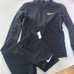Nike Black Rashguard Swim Top